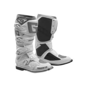 Bottes de moto d'enduro gaerne blanche