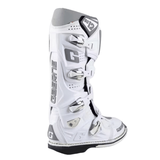 Bottes de moto Gaerne SG12 Blanche KENT1MOTO