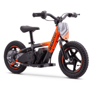 Draisienne électrique pour enfant 12 pouce orange