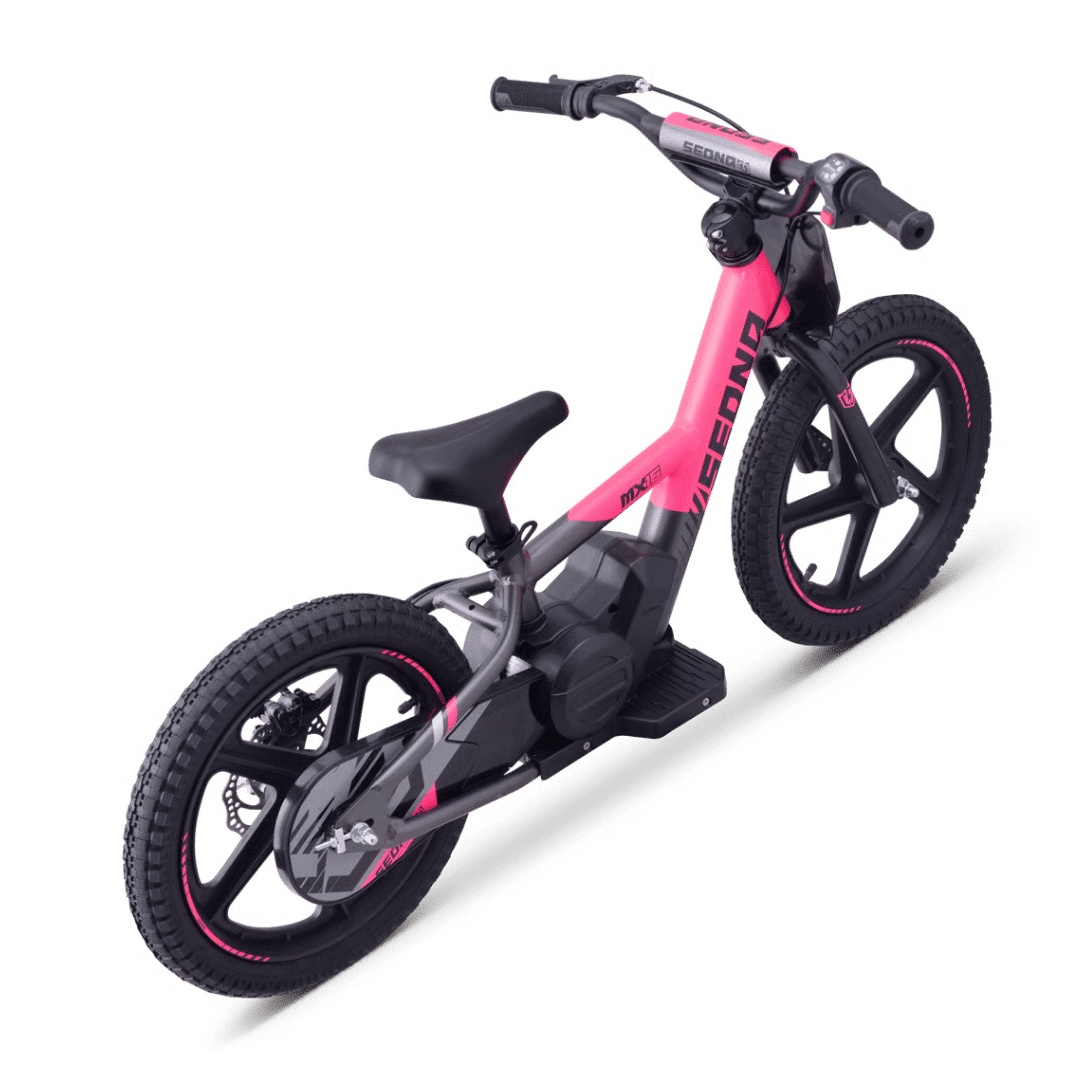 Draisienne électrique pour enfant rose