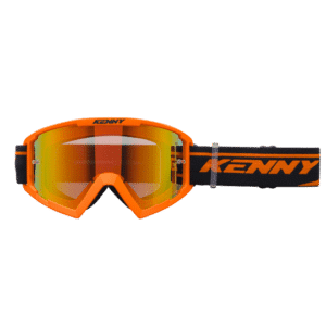 masque de moto enfant kenny orange