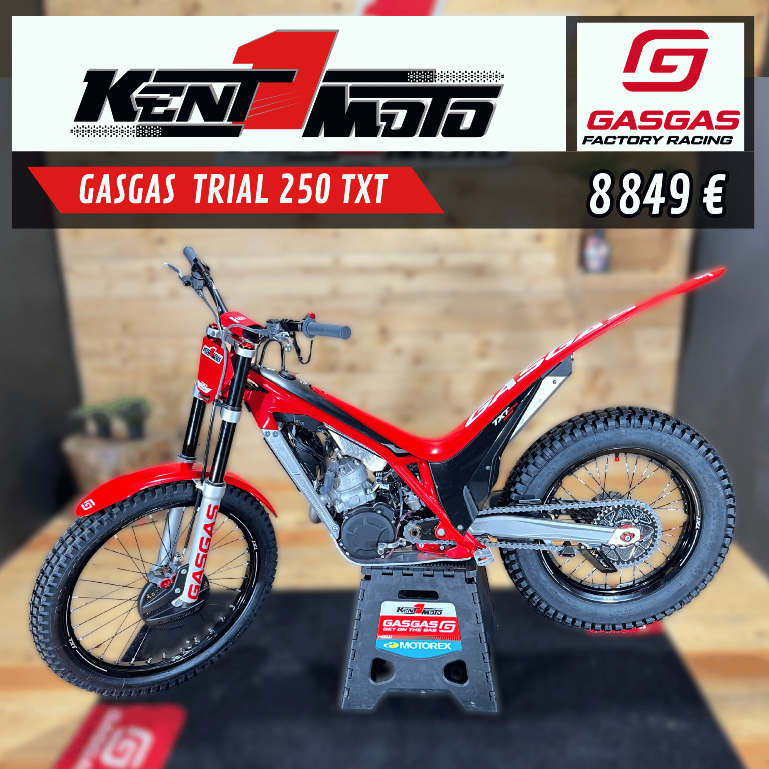 moto gasgas trial 250 TXT