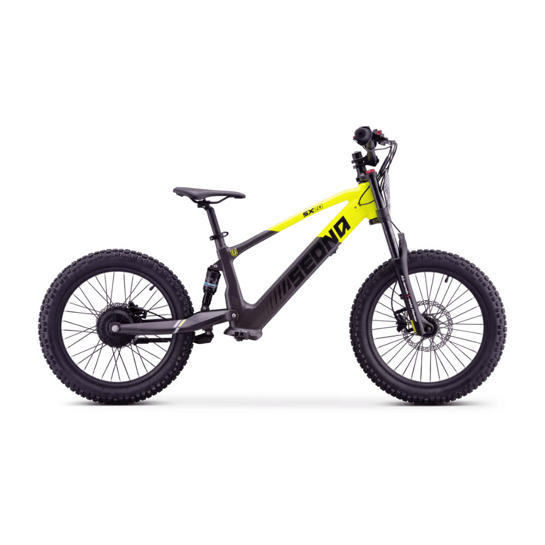 Draisienne électrique 20 pouces jaune