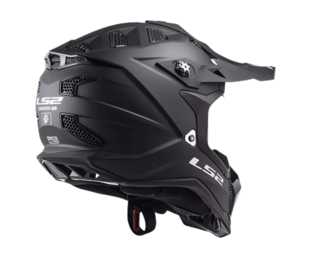 arrière de casque ls2 noir