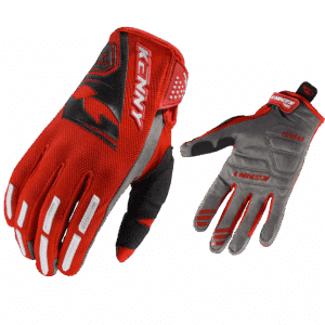 Gants de motocross kenny performance rouge