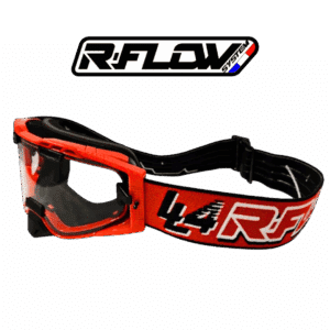 Masque de moto R-flow GP LL4 Rouge