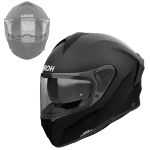 Casque Moto Airoh Spark 2 Noir Mat pas cher