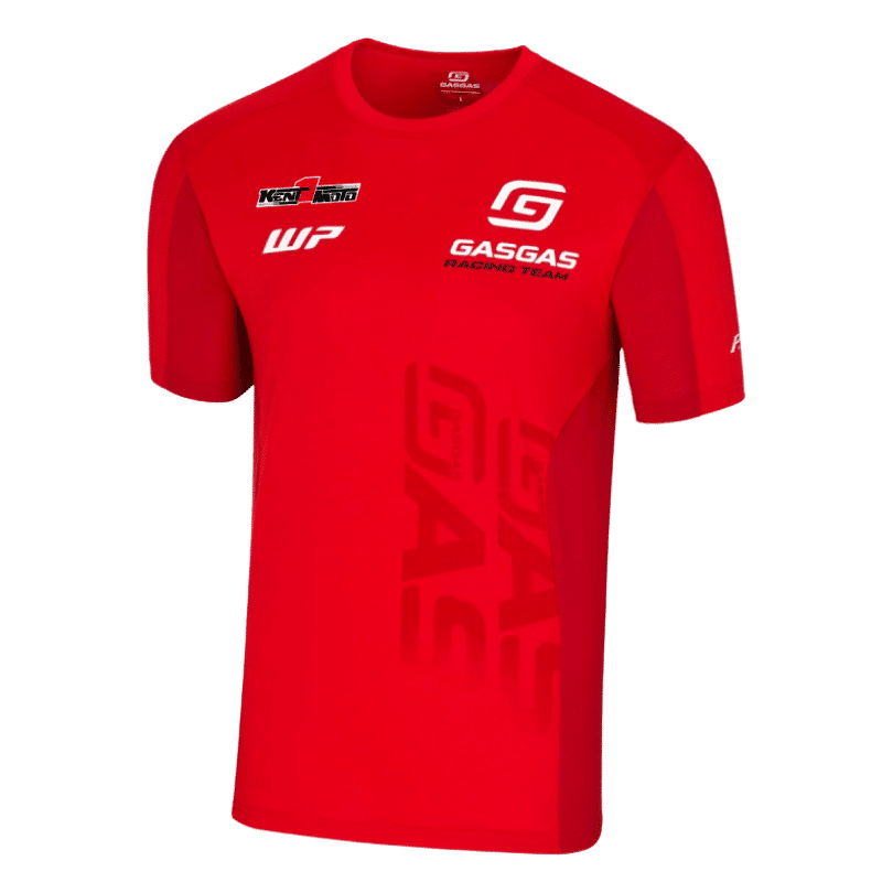 T-SHIRT GASGAS rouge TEAM KENT1MOTO