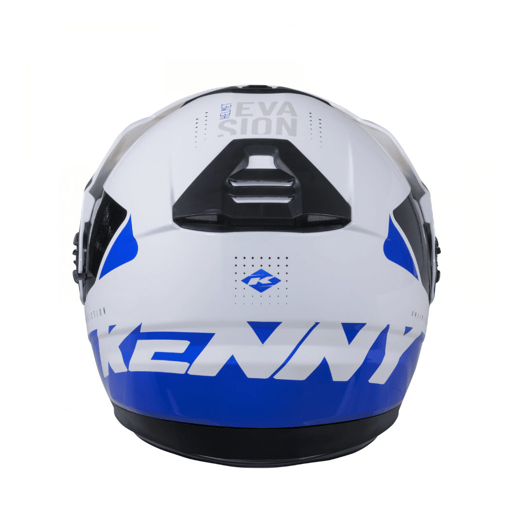 Arrière casque quad kenny evasion bleu