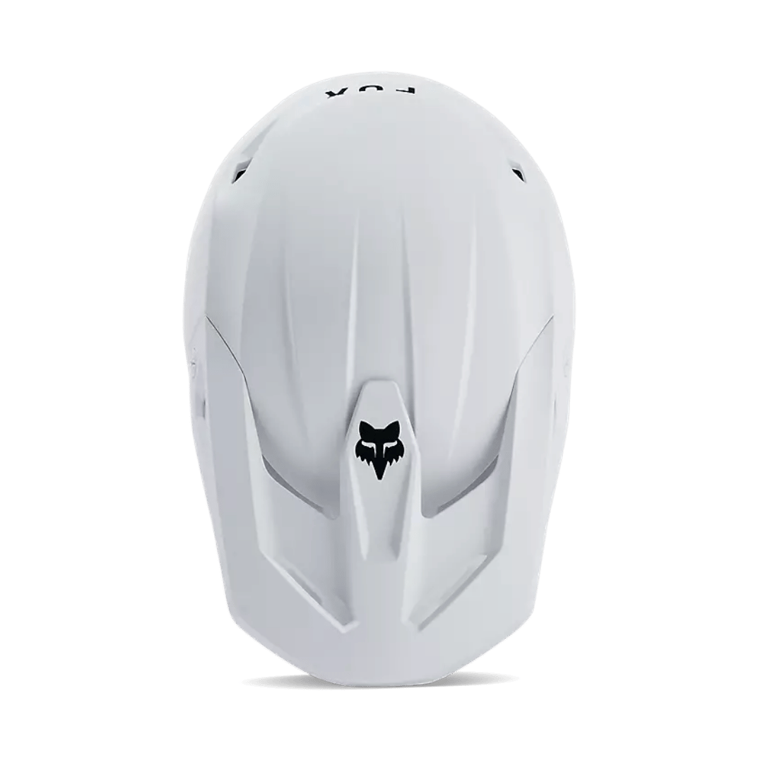 Casque moto fox V1 blanc