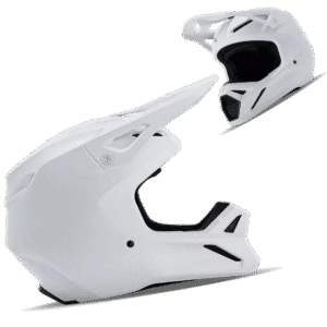 Casque motocross fox V1 blanc