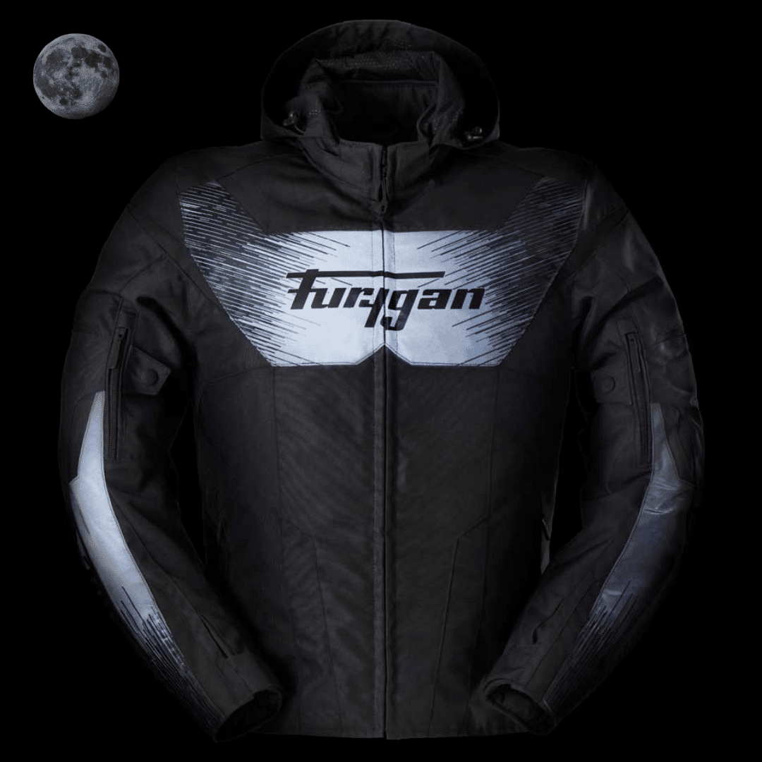 Blouson Moto Furygan SHARD HV – Style Urbain et Sécurité Discrète – Image 4