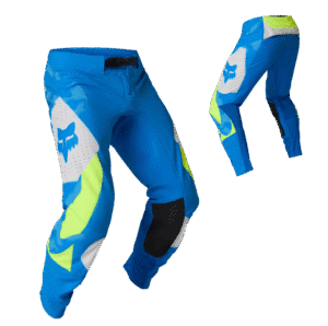 Pantalon de Motocross Fox Racing Flexair Tactile Bleu / Gris