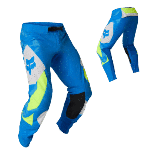 Pantalon de Motocross Fox Racing Flexair Tactile Bleu / Gris