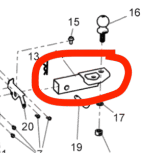 Support Attelage Quad Segway AT5