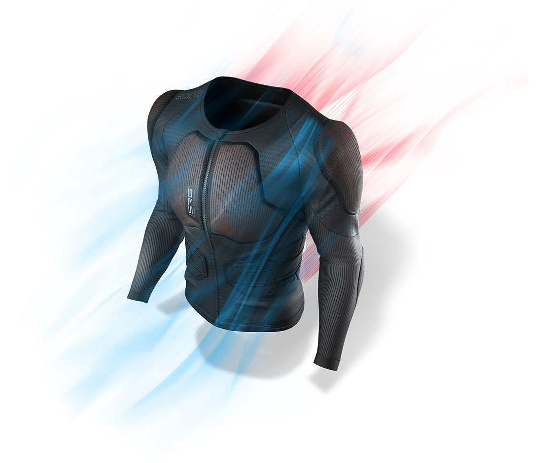 Gilet airbag moto SRG-1 MAX / Airbag moto intégral SRG Shot Air Guard – Image 2